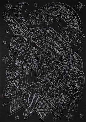 Stencil Unicorn