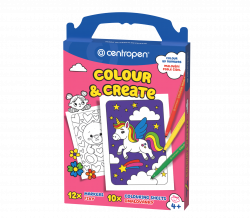 COLOUR & CREATE - malování podle čísel - holky 9350
